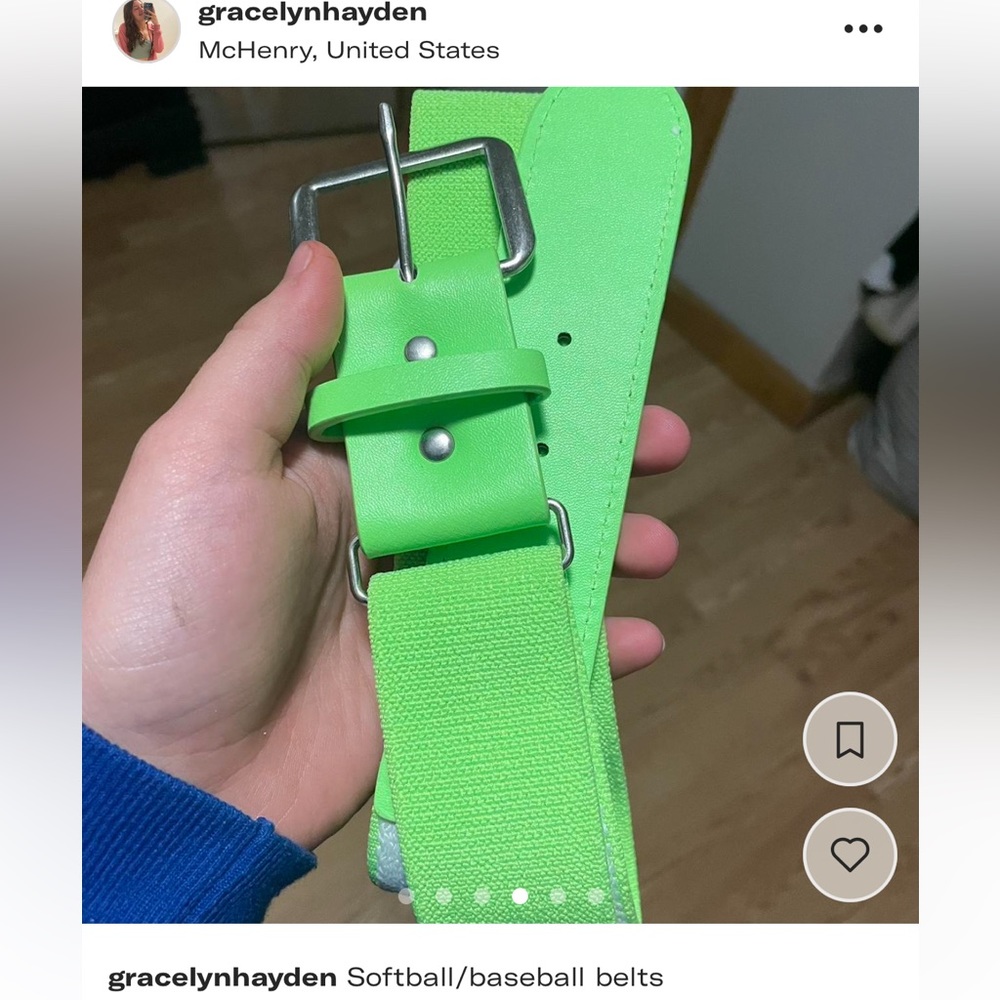 Softball/baseball Belt